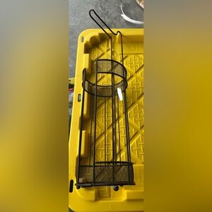 Brookstone toilet paper stand - bronze